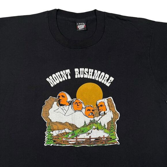 Vintage 1979 Mount Rushmore tshirt screen stars tag size XL - Picture 2 of 7